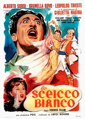 Lo sceicco bianco - Italian Movie Poster (thumbnail)