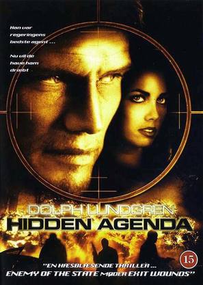 Hidden Agenda - Danish DVD movie cover (thumbnail)