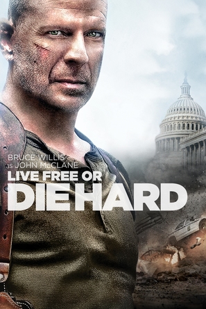 Live Free or Die Hard - DVD movie cover (thumbnail)