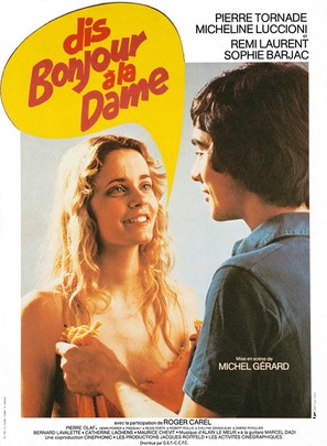 Dis bonjour &agrave; la dame - French Movie Poster (thumbnail)