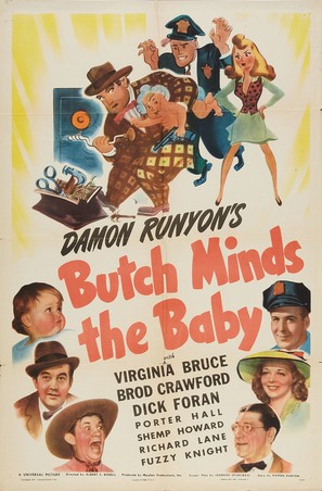Butch Minds the Baby - Movie Poster (thumbnail)
