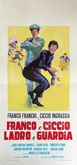 Franco e Ciccio... ladro e guardia Poster