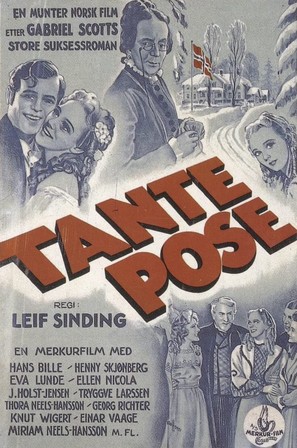 Tante Pose - Norwegian Movie Poster (thumbnail)