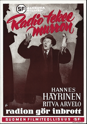 Radio tekee murron - Finnish Movie Poster (thumbnail)