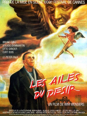 Der Himmel &uuml;ber Berlin - French Movie Poster (thumbnail)