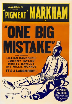 One Big Mistake - Movie Poster (thumbnail)