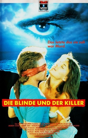 Eyewitness to Murder - German VHS movie cover (thumbnail)