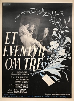 Et eventyr om tre - Danish Movie Poster (thumbnail)
