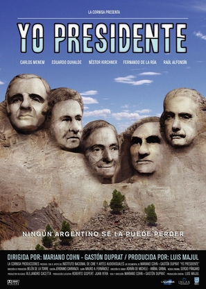 Yo Presidente - Argentinian poster (thumbnail)