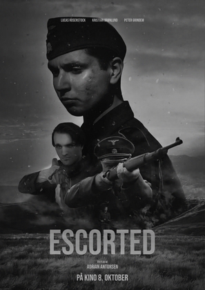 Escorted - Norwegian Movie Poster (thumbnail)