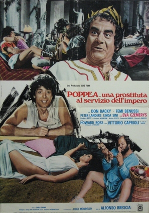 Poppea... una prostituta al servizio dell&#039;impero - Italian Movie Poster (thumbnail)