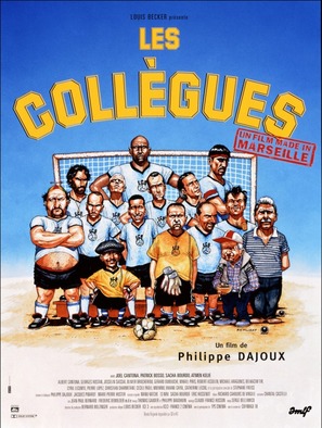 Les coll&egrave;gues - French Movie Poster (thumbnail)