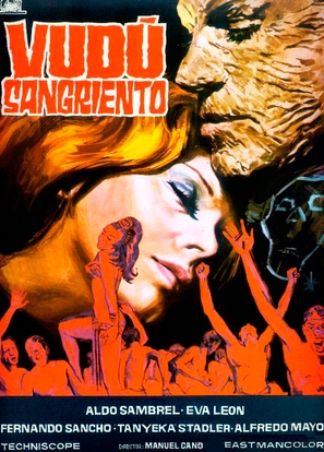 Vud&uacute; sangriento - Spanish Movie Poster (thumbnail)