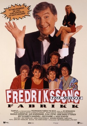 Fredrikssons fabrikk - The movie - Norwegian Movie Poster (thumbnail)