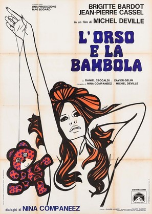 L&#039;ours et la poup&eacute;e - Italian Movie Poster (thumbnail)