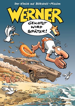 Werner - Gekotzt wird sp&auml;ter! - German Movie Poster (thumbnail)