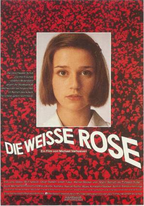 Die wei&szlig;e Rose - German Movie Poster (thumbnail)