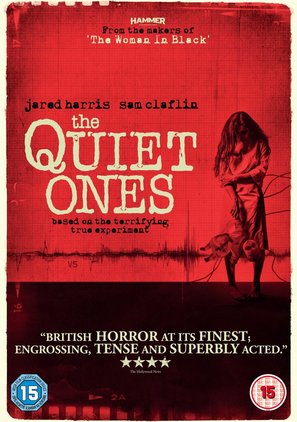 The Quiet Ones - British DVD movie cover (thumbnail)