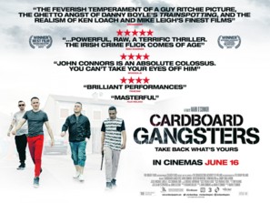 Cardboard Gangsters - Irish Movie Poster (thumbnail)