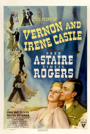The Story of Vernon and Irene Castle - Movie Poster (thumbnail)