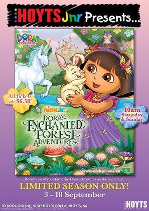 Dora&#039;s Enchanted Forest Adventures - Australian Movie Poster (thumbnail)