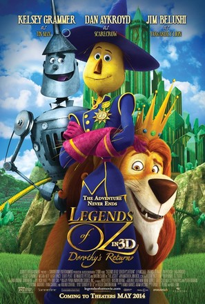 Legends of Oz: Dorothy&#039;s Return - Movie Poster (thumbnail)