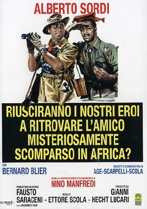 Riusciranno i nostri eroi a ritrovare l&#039;amico misteriosamente scomparso in Africa? - Italian Movie Poster (thumbnail)