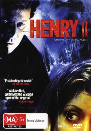 Henry: Portrait of a Serial Killer, Part 2 - Australian DVD movie cover (thumbnail)
