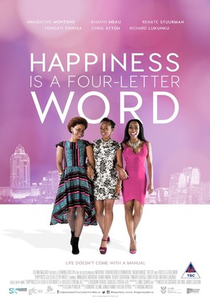 Happiness Is a Four-letter Word - South African Movie Poster (thumbnail)