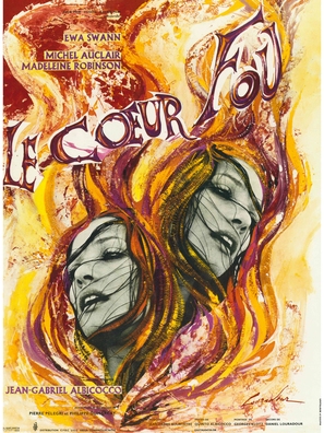 Le coeur fou - French Movie Poster (thumbnail)