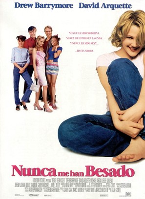 Never Been Kissed - Spanish Movie Poster (thumbnail)