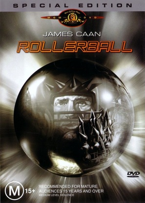 Rollerball - Australian DVD movie cover (thumbnail)