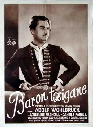 Le baron tzigane Poster