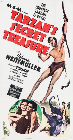 Tarzan&#039;s Secret Treasure - Movie Poster (thumbnail)