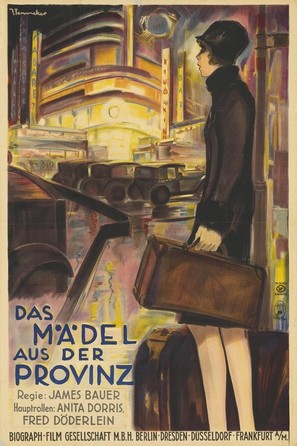 Das M&auml;del aus der Provinz - German Movie Poster (thumbnail)