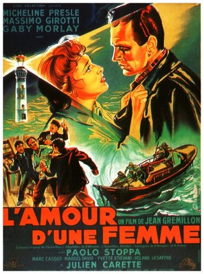 L&#039;amour d&#039;une femme - French Movie Poster (thumbnail)
