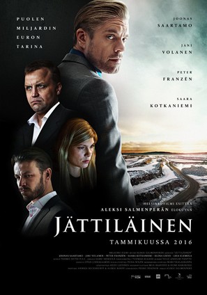 J&auml;ttil&auml;inen - Finnish Movie Poster (thumbnail)