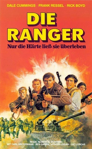 Rangers attacco ora X - German VHS movie cover (thumbnail)