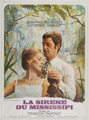 La sir&egrave;ne du Mississipi - French Movie Poster (thumbnail)