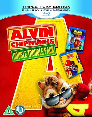 Alvin and the Chipmunks: The Squeakquel - British Movie Cover (thumbnail)