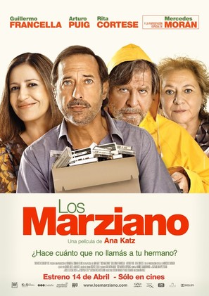 Los Marziano - Argentinian Movie Poster (thumbnail)