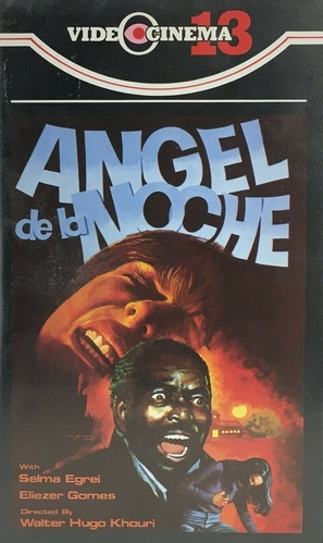 O Anjo da Noite - Spanish VHS movie cover (thumbnail)