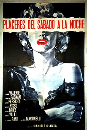 I piaceri del sabato notte - Argentinian Movie Poster (thumbnail)