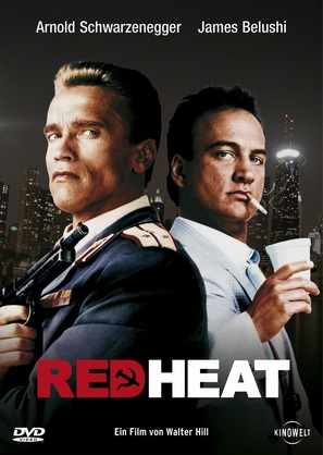 Red Heat - German DVD movie cover (thumbnail)