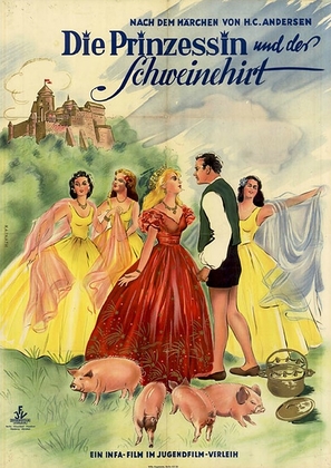 Die Prinzessin und der Schweinehirt - German Movie Poster (thumbnail)