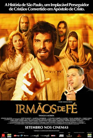 Irm&atilde;os de F&eacute; - Brazilian Movie Poster (thumbnail)