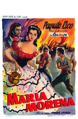 Mar&iacute;a Morena - Belgian Movie Poster (thumbnail)