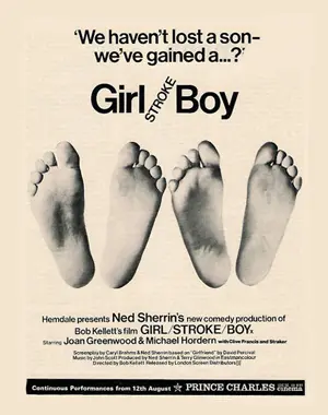 Girl Stroke Boy Poster