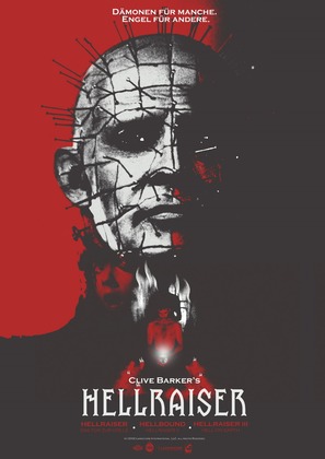 Hellraiser - German Movie Poster (thumbnail)