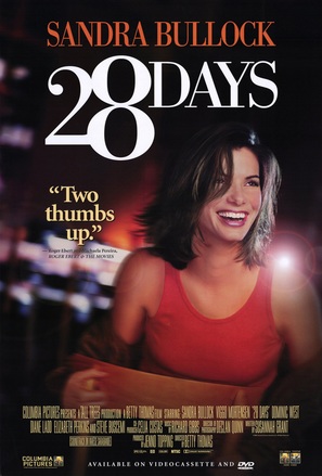 28 Days - Video release movie poster (thumbnail)